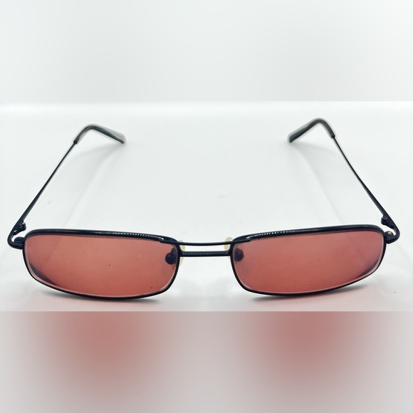 Vintage Converse Activate Black Rectangular Sunglasses Frames Only - Picture 3 of 8